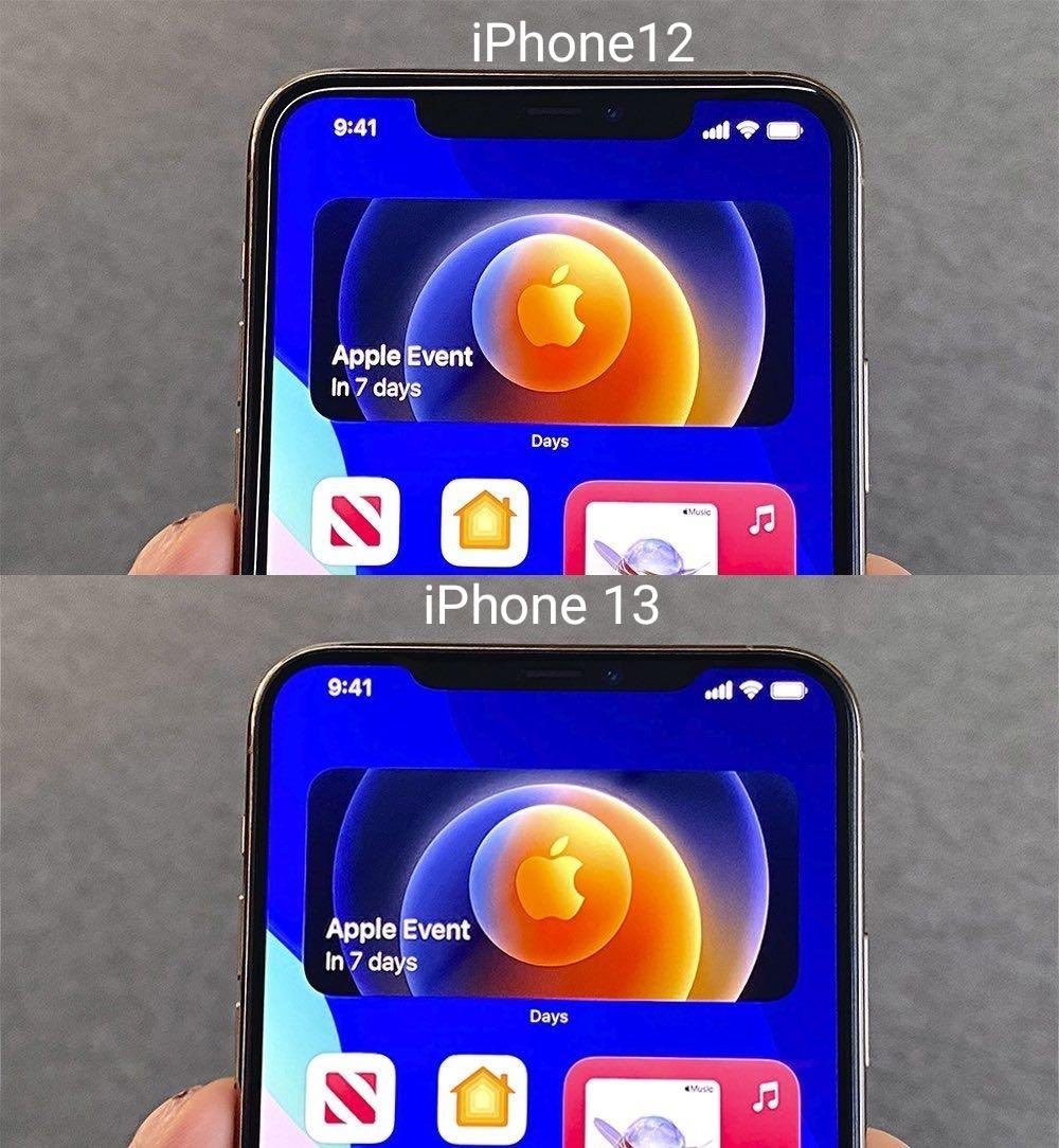 Apple sẽ sử dụng notch nhỏ trên iPhone 13