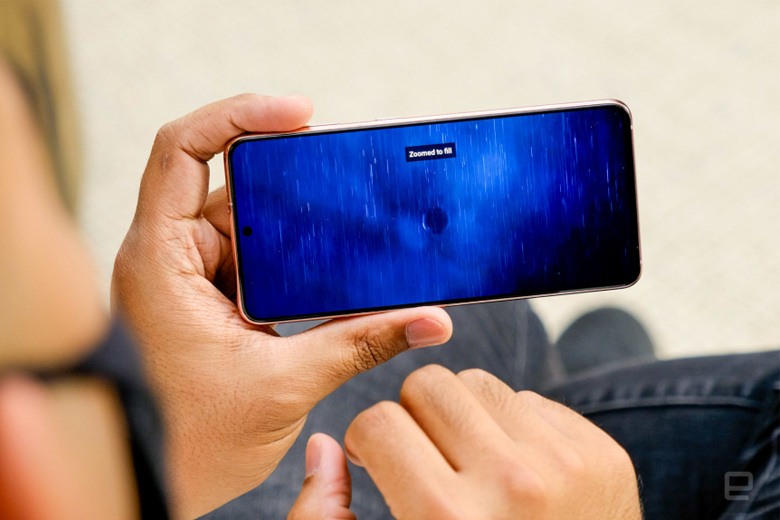 Galaxy S21+ và S21 Ultra  có không gian hiển thị rộng rãi