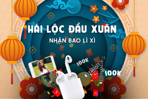 Đầu xuân hái lộc: Tặng bao lì xì với quà tặng trị giá đến 500K tại XTsmart