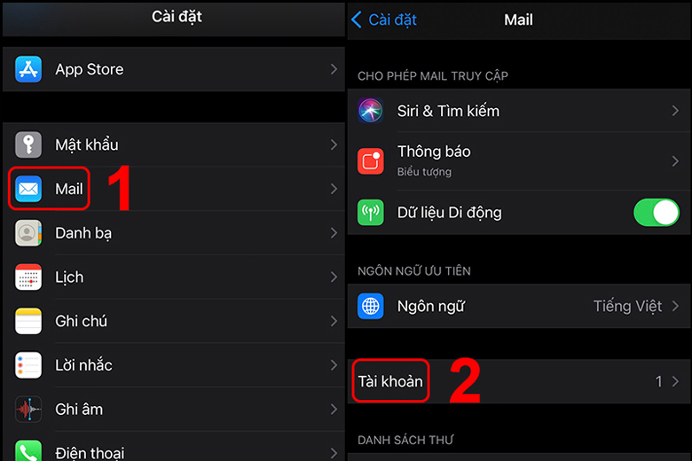 Bước 1 cách xem lịch âm trên iPhone cách 1 danh cho iOS 14