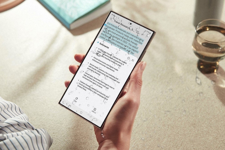 Galaxy S24 có khả năng chống bụi, chống nước tốt nhất hiện nay.
