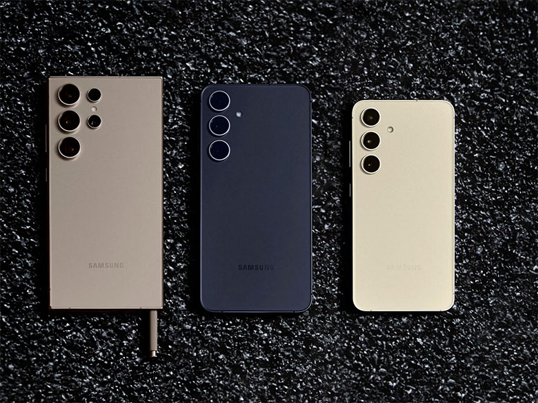 Galaxy S24 vàng hổ phách