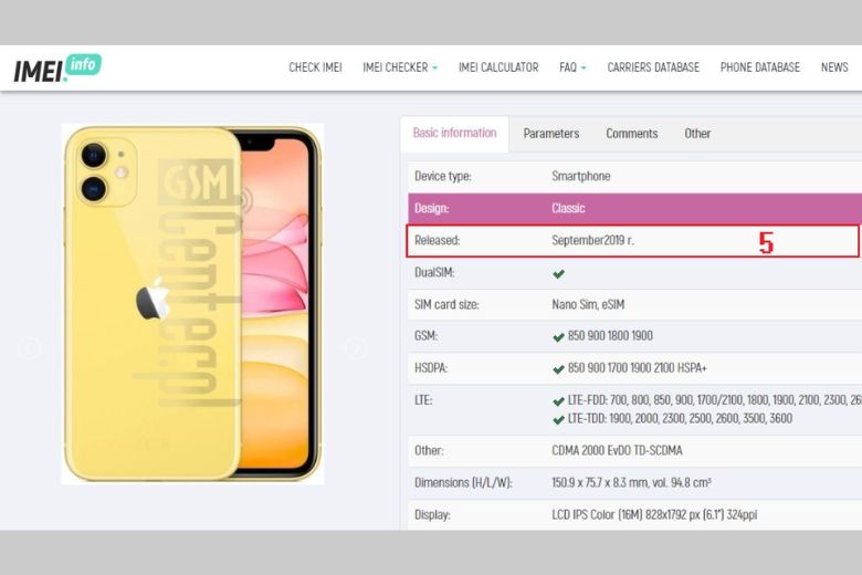 Bước 5: Tại đây, bạn có thể tham khảo mục Released.