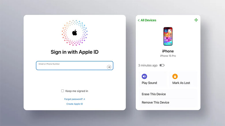 Cách tìm iPhone khi không có thiết bị Apple nào khác