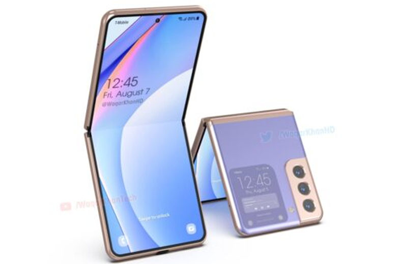Mê mẩn trước concept Galaxy Z Flip 3 siêu đẹp nhà Samsung