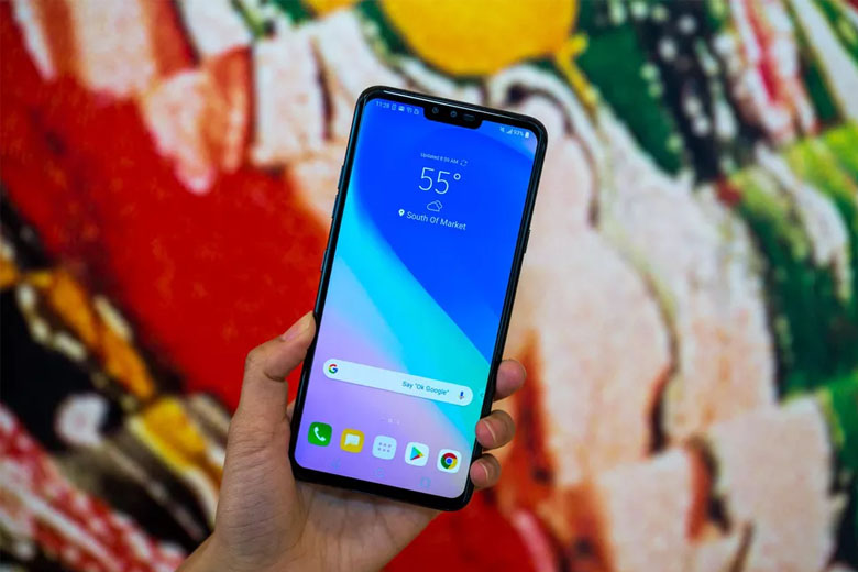 Màn hình LG V40 ThinQ 128GB cũ 97% hiển thị chân thật