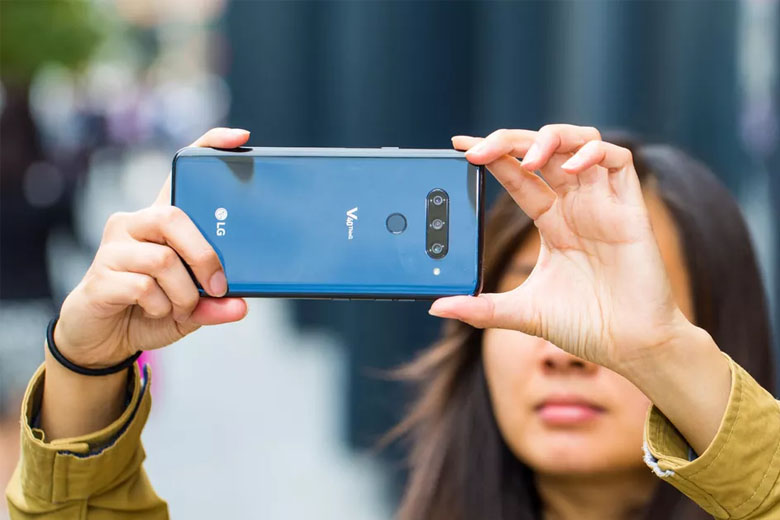 LG V40 ThinQ 128GB cũ 97% chụp ảnh chuyên nghiệp