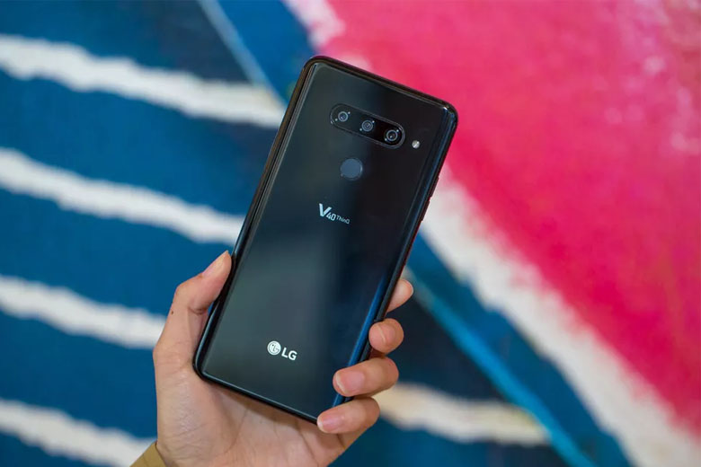 Thiết kế LG V40 ThinQ 128GB cũ 97% sang trọng thu hút