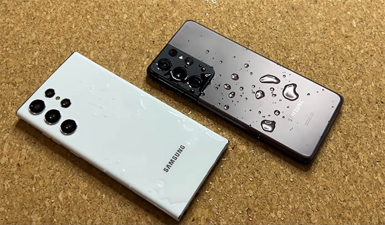 Màu sắc và thiết kế của Galaxy S22 Ultra và Galaxy S21 Ultra