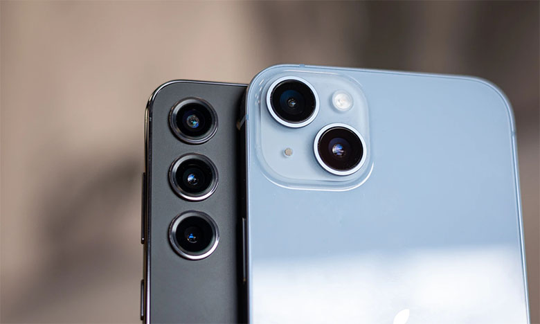 Galaxy S23 Plus được trang bị 3 camera gồm ống kính chính 50MP