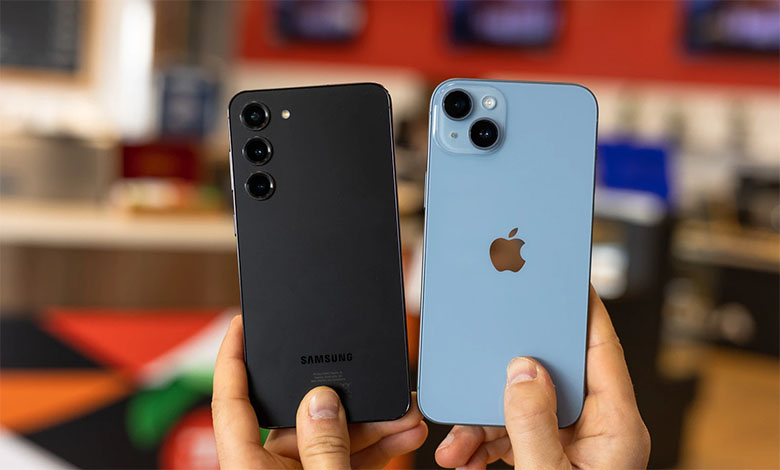 Samsung Galaxy S23 Plus và iPhone 14 Plus đều sở hữu thiết kế hấp dẫn