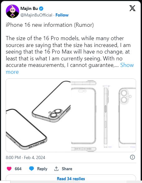 iPhone 16 Pro sẽ có chức năng camera được nâng cấp do khung máy lớn hơn