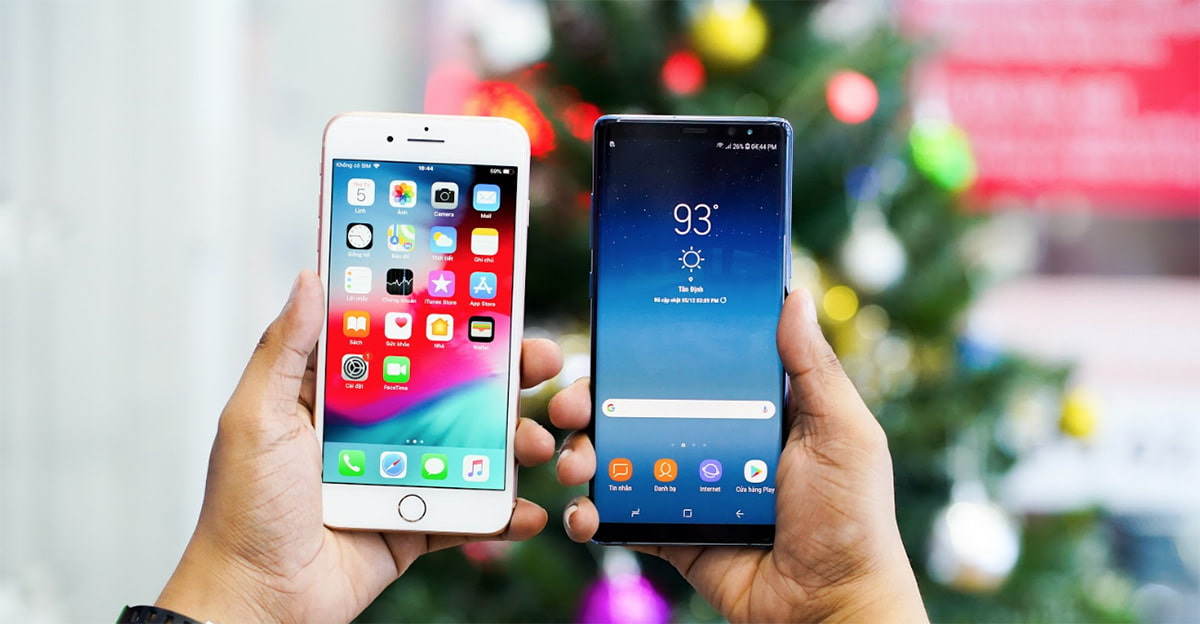 Samsung Note 9 vs iPhone 7 Plus