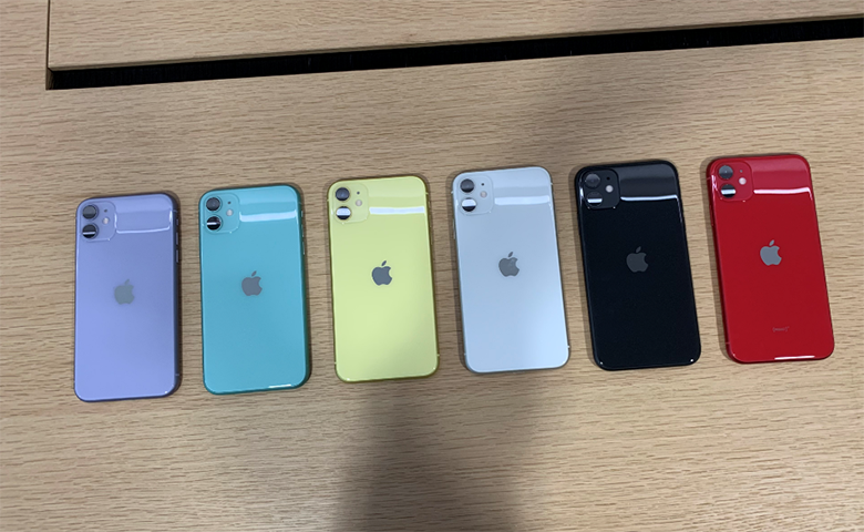 Bộ 6 màu sắc của iPhone 11