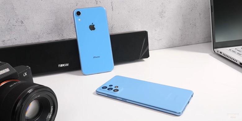 Samsung A72 vs iPhone XR