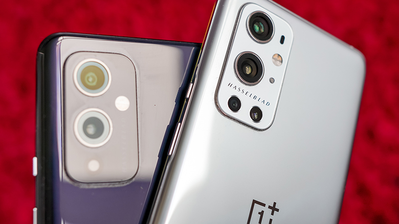 OnePlus 9 Pro vs OnePlus 9 camera