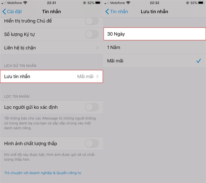 Giải phóng dung lượng iPhone XTsmart.vn