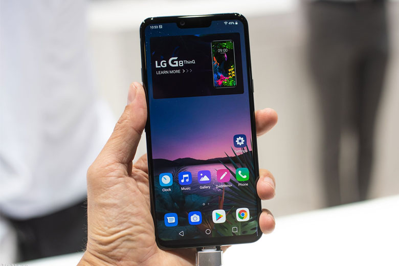 LG G8 ThinQ 128GB cũ Hàn Quốc được trang bị màn hình OLED có kích thước 6.1 inch