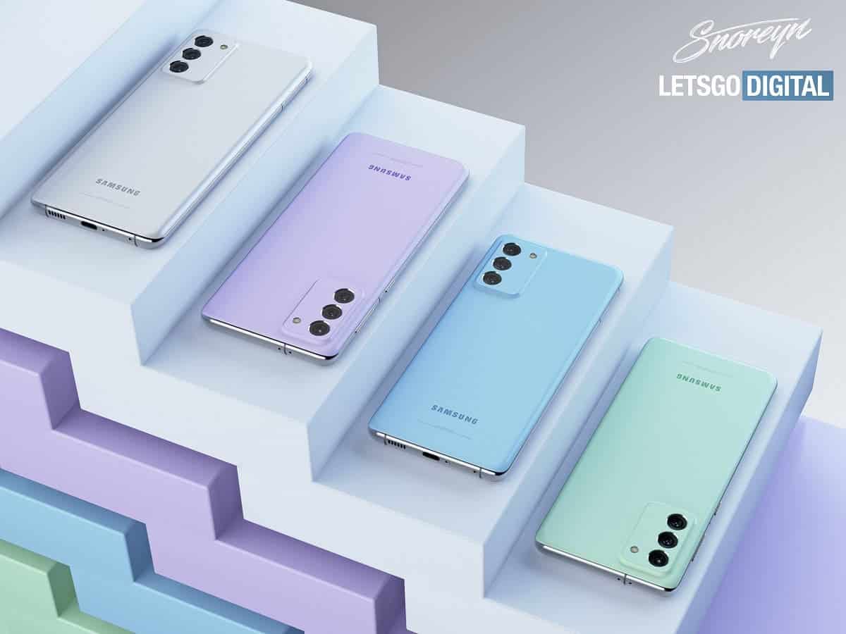 Galaxy S21 FE có bốn biến thể màu hiện đại, trẻ trung