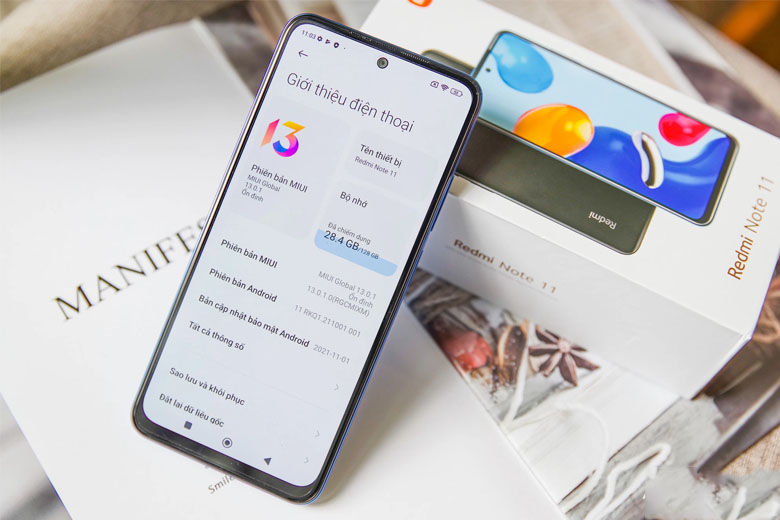 Cấu hình Redmi Note 11 mạnh mẽ