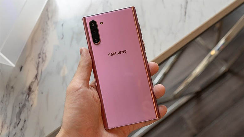 Galaxy Note 10 Aura Pink 