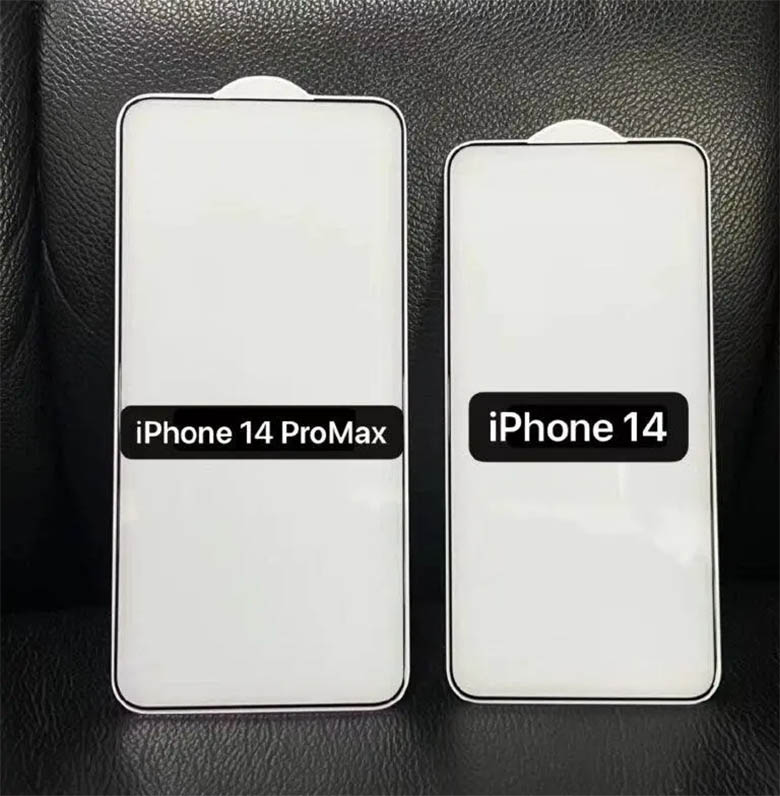 iPhone 14 series lộ miếng dán màn hình, thay đổi lớn ở phía trên