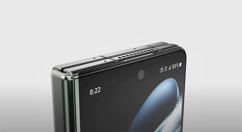 Concept Galaxy Z Fold 5 tiếp tục lộ diện, ngoại hình thật sự thu hút
