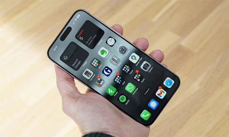 Màn hình iPhone 15 Pro Max 256GB Quốc tế tiếp tục mang đến chất lượng hiển thị xuất sắc