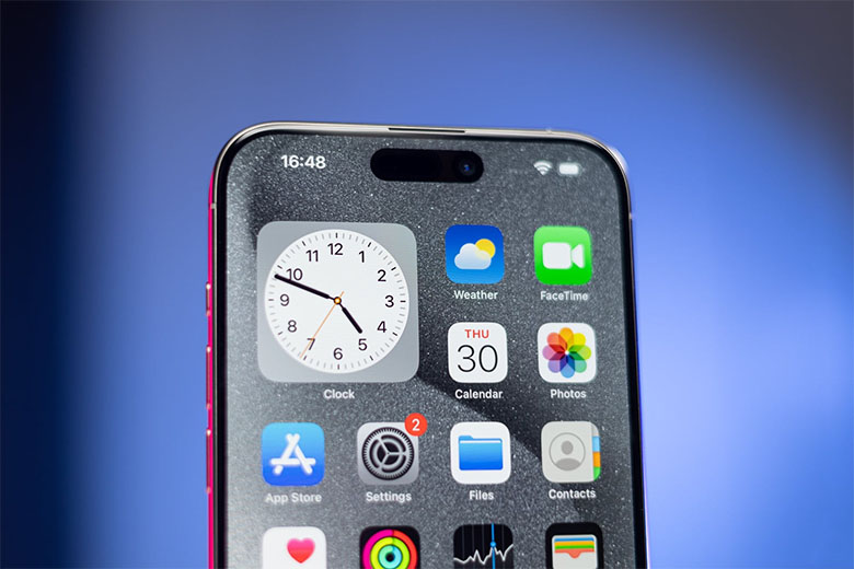 Màn hình iPhone 15 Pro Max 512GB Quốc tế có kích thước 6,7 inch