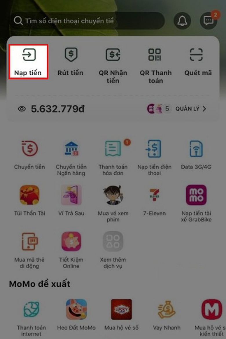 Chuyển tiền từ ZaloPay sang Momo đơn giản và cực kì nhanh chóng: Bước 4