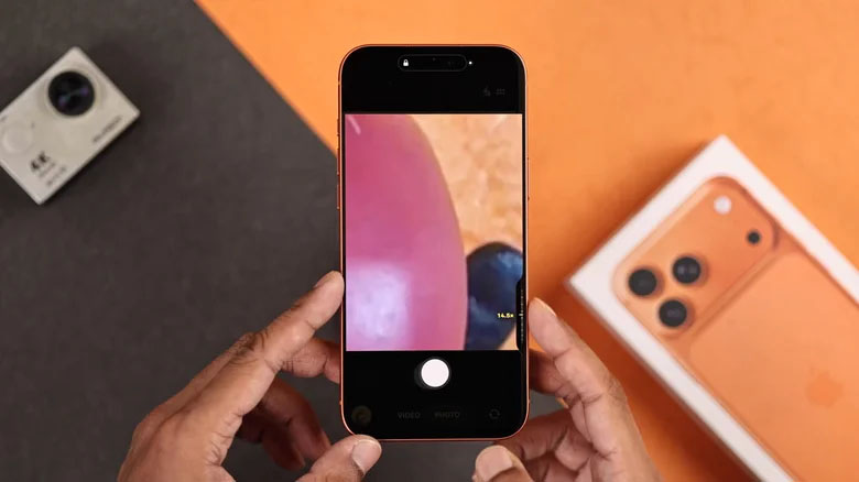 Bật thu phóng liên tục cho nút camera control