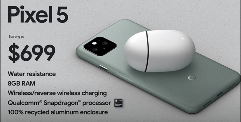 Google Pixel 5 poster của Google