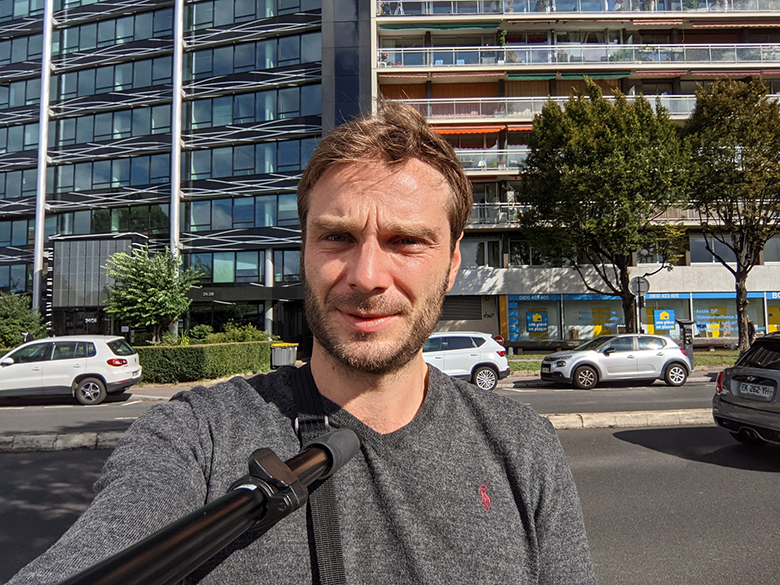 Camera selfie Google Pixel 5