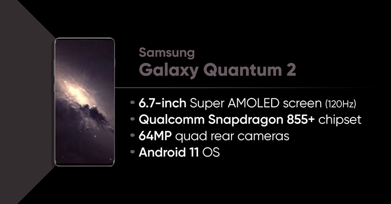 Cấu hình của Galaxy Quantum2