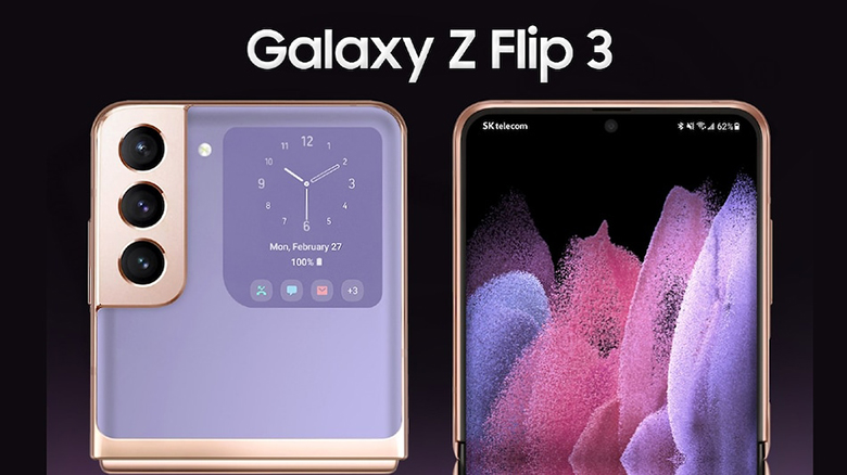Samsung Galaxy Z Flip 3 thiết kế độc đáo