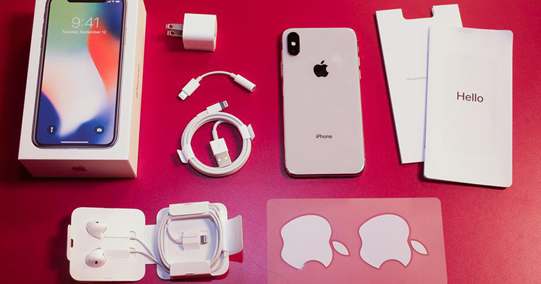 iPhone X full hộp và phụ kiện
