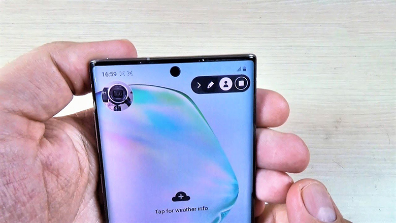 Tính năng Screen Record trên Galaxy S10