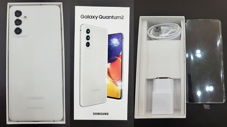 Đập hộp Galaxy A82 Quantum2 mới