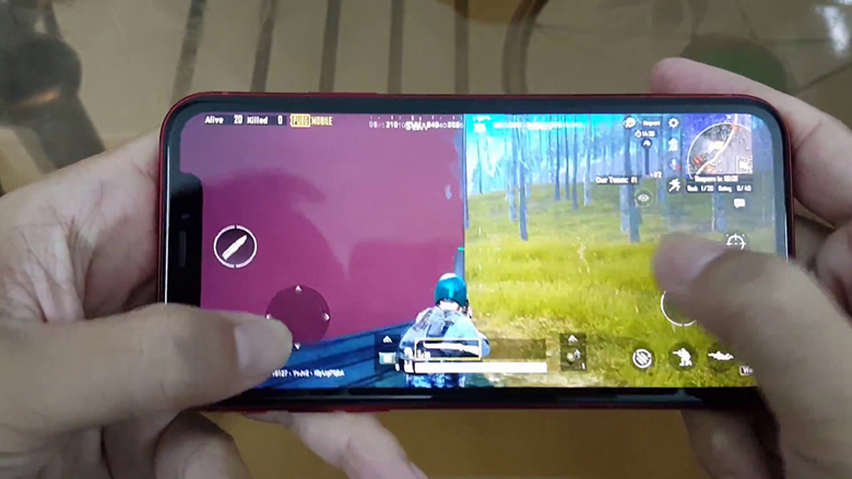 Chơi game với iPhone XR