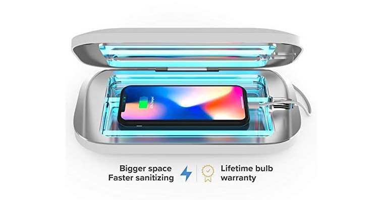 Thiết bị khử trùng điện thoại bằng tia UV