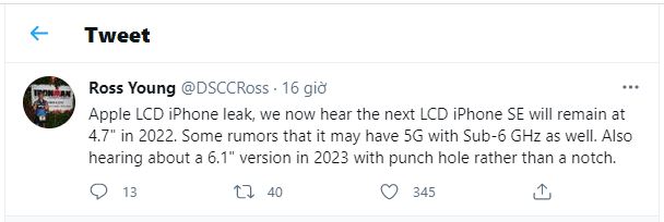 iPhone SE 5G và iPhone màn hình đục lỗ được hé lộ thời gian ra mắt