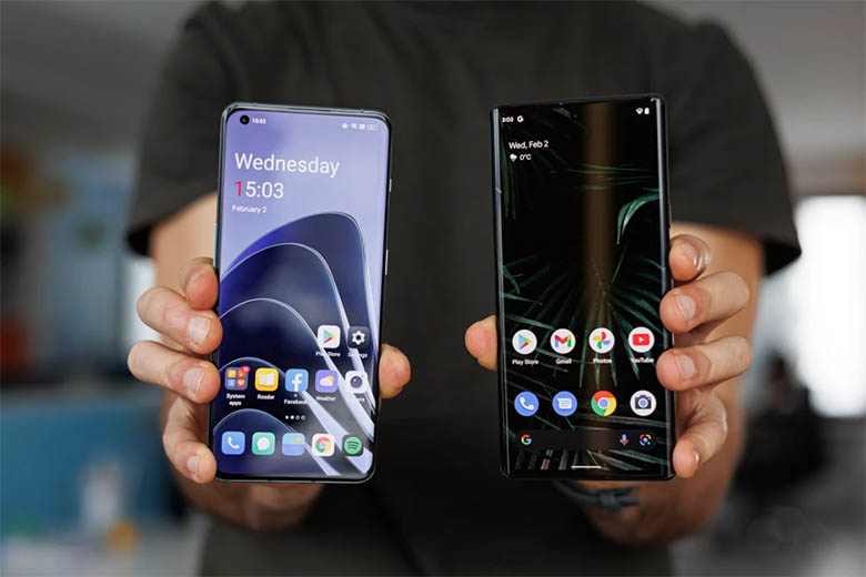 OnePlus 10 Pro và Google Pixel 6 Pro đều mang đến chất lượng hiển thị tốt