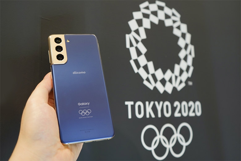 Chiêm ngưỡng hình ảnh Galaxy S21 5G phiên bản Olympic Games độc đáo
