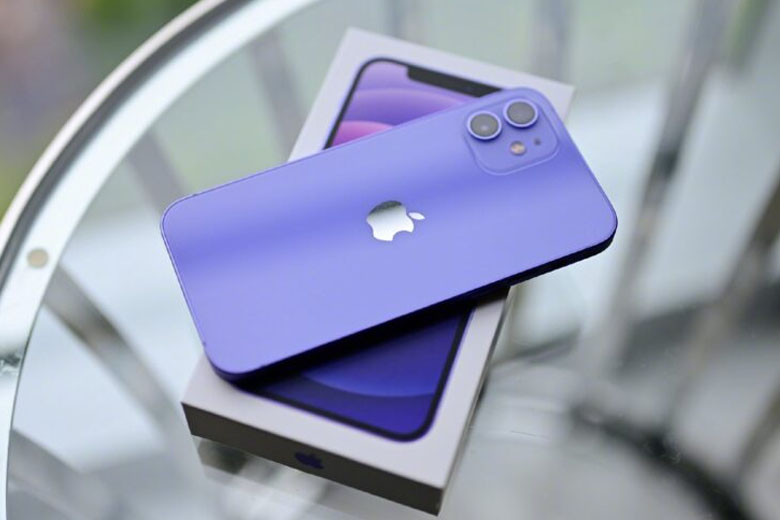 Ngoại hình thu hút của iPhone 12 tím