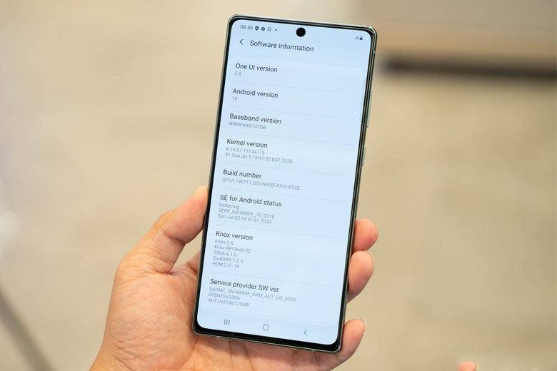 Cấu hình của Pixel 4XL có phần lép vế trước Galaxy Note 20