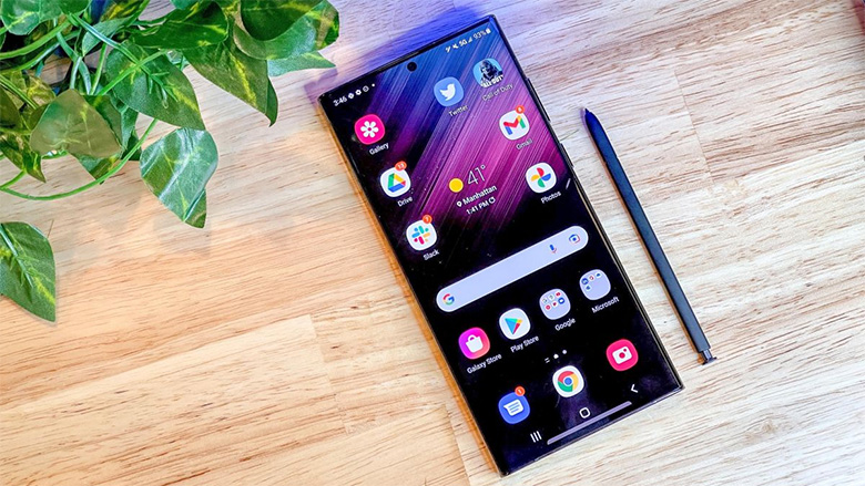 Màn hình Galaxy s22 Ultra cho chất lượn hiển thị xuất sắc