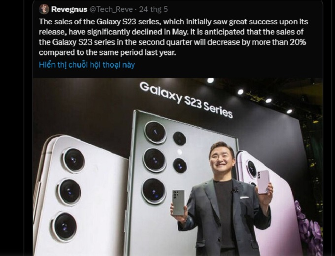 Samsung sẽ phát hành sớm Galaxy S23 FE 