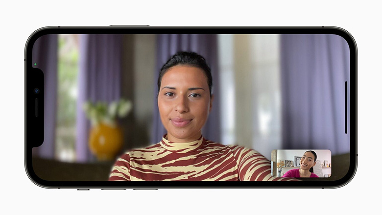 Chế độ chân dung trong FaceTime