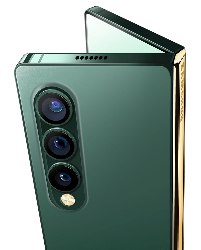Galaxy Z Fold 3 xuất hiện concept mới với khung viền vát phẳng