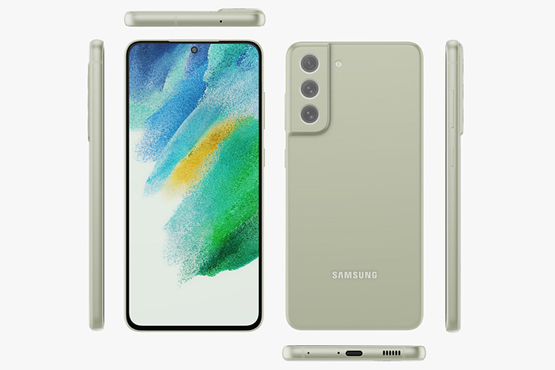 Thiết kế Galaxy S21 FE lộ diện rõ nét qua loạt ảnh render mới, đầy đủ các góc cạnh